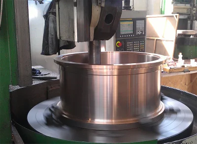 Bush de manchon en laiton de bronze de coulée centrifuge avec usinage CNC