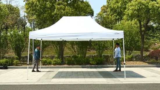 3X3m Hot Sale Outdoor cadre en acier Pop up Gazebo